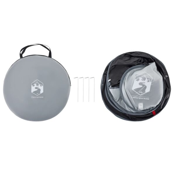 vidaXL Plážový stan sivý vyskakovací vodotesný – Obrázok 10