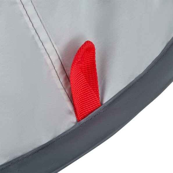 vidaXL Plážový stan sivý vyskakovací vodotesný – Obrázok 11