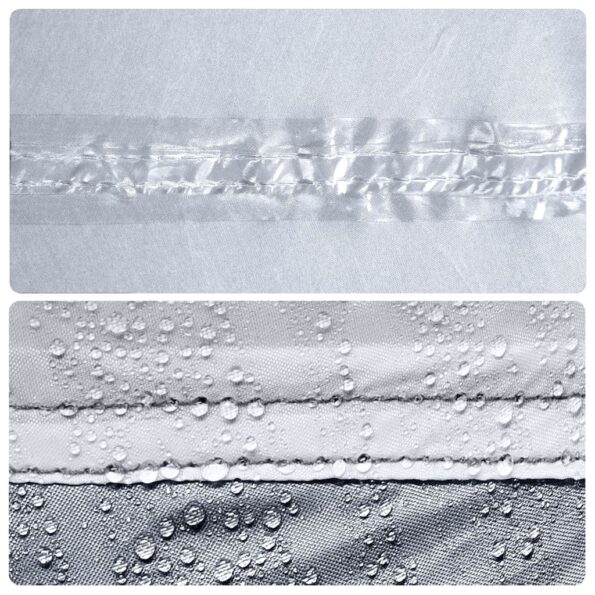 vidaXL Kempingový stan kupola 3 osoby biely zatemňovací rýchloupínací – Obrázok 12