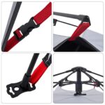 vidaXL Kempingový stan kupola 3 osoby biely zatemňovací rýchloupínací – Obrázok 11