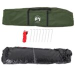 vidaXL Kempingový stan kupola 5 osôb zelený rýchloupínací – Obrázok 9