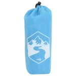 vidaXL Pončo do dažďa s kapucňou dizajn 2 v 1 modré 223x145 cm – Obrázok 4