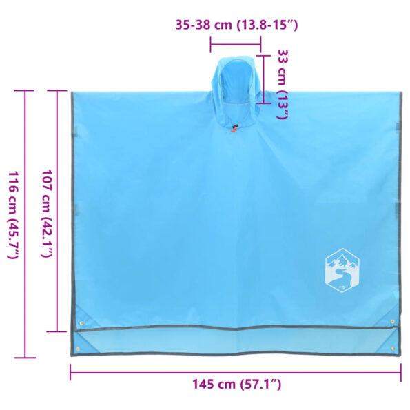 VXL8721012493001_g_en_hd_8.jpg vidaXL Pončo do dažďa s kapucňou dizajn 2 v 1 modré 223x145 cm – Obrázok 9