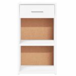 vidaXL Nočné stolíky 2 ks biele 35x34x65 cm kompozitné drevo – Obrázok 6