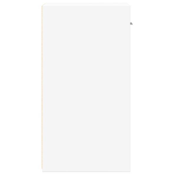 vidaXL Nočné stolíky 2 ks biele 35x34x65 cm kompozitné drevo – Obrázok 7