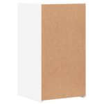 vidaXL Nočné stolíky 2 ks biele 35x34x65 cm kompozitné drevo – Obrázok 8