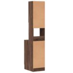 vidaXL Kuchynská skrinka hnedý dub 35x50x180 cm kompozitné drevo – Obrázok 6