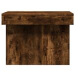 vidaXL Konferenčný stolík dymový dub 80x55x40 cm kompozitné drevo – Obrázok 6
