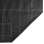 vidaXL Membrána proti burine čierna 1x150 m PP – Obrázok 7