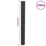 vidaXL Membrána proti burine čierna 1x150 m PP – Obrázok 8