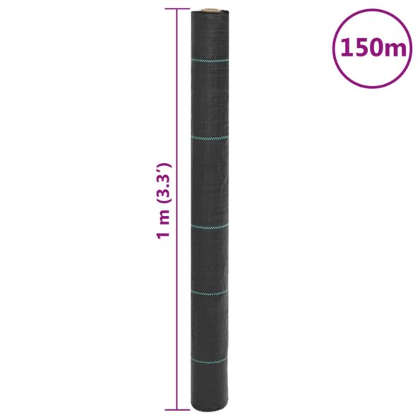 VXL8721012909403_g_en_hd_7.jpg vidaXL Membrána proti burine čierna 1x150 m PP – Obrázok 8