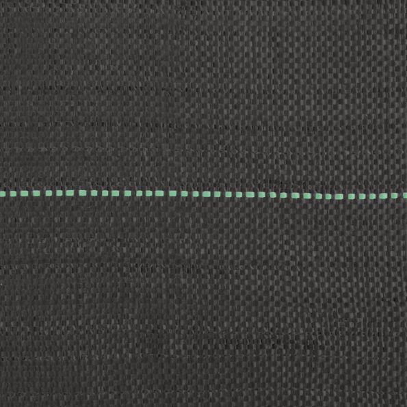 vidaXL Membrána proti burine čierna 2x25 m PP – Obrázok 5