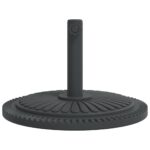 vidaXL Podstavec pod slnečník pre Ø38/48 mm tyče 12 kg kruh – Obrázok 4