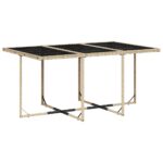 vidaXL 7-dielna záhradná jedálenská súprava a vankúše béžová polyratan – Obrázok 3