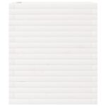 vidaXL Záhradný kvetináč biely 60x60x68,5 cm masívna borovica – Obrázok 5