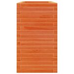 vidaXL Záhradný kvetináč voskovohnedý 110x40x68,5 cm masívna borovica – Obrázok 6