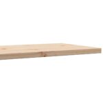 vidaXL Stolové dosky 2 ks 80x40x2,5 cm obdĺžnikové masívna borovica – Obrázok 8