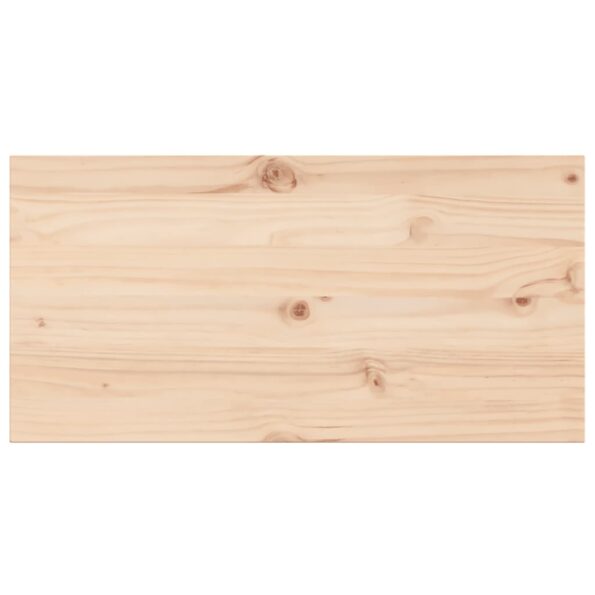 vidaXL Stolové dosky 2 ks 90x45x2,5 cm obdĺžnikové masívna borovica – Obrázok 3