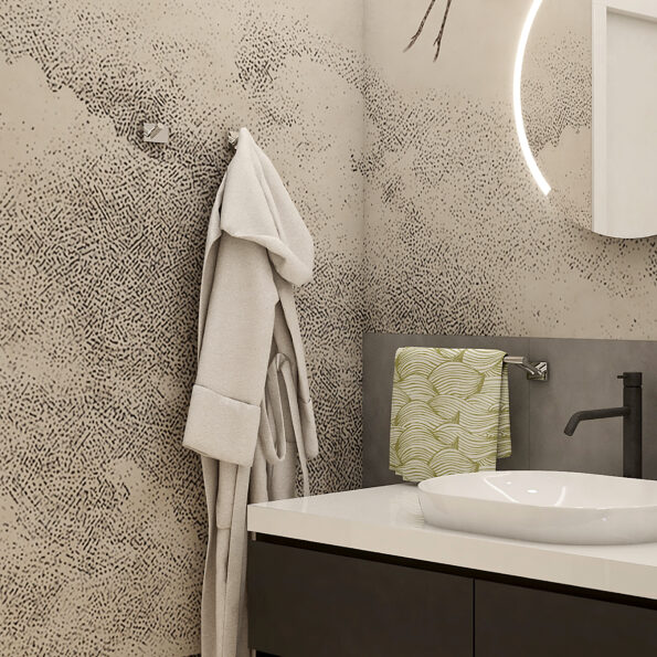 Nimco Držák na ručníky, 51 cm – Obrázok 2