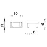 Nimco Háček dvojitý – Obrázok 3