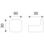Nimco Háček jednoduchý – Obrázok 3