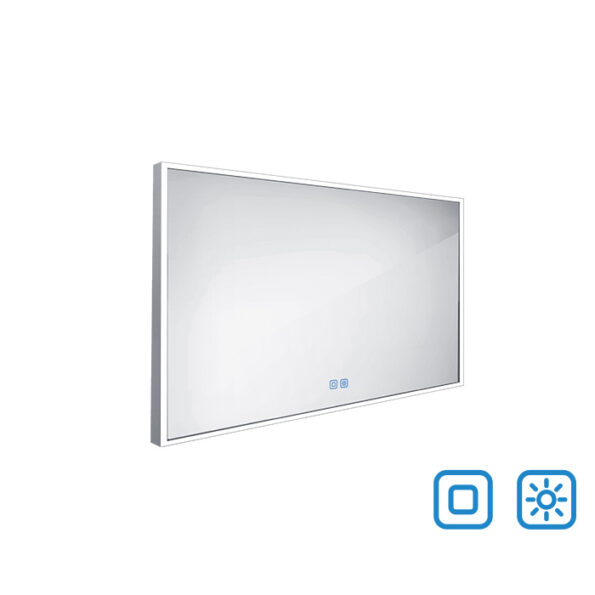 Nimco LED zrcadlo 1200x700 se dvěma dotykovými senzory – Obrázok 2
