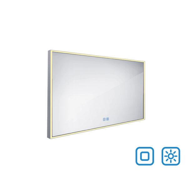 Nimco LED zrcadlo 1200x700 se dvěma dotykovými senzory – Obrázok 9