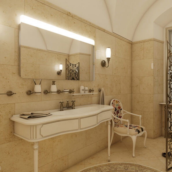 Nimco LED zrcadlo 1400x700 – Obrázok 2