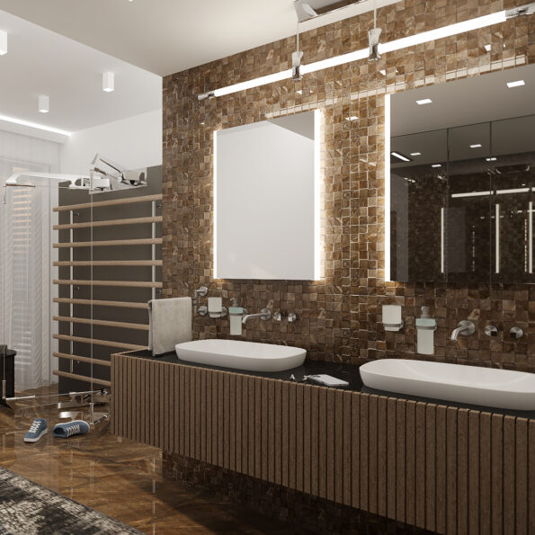 Nimco LED zrcadlo 400x600 – Obrázok 2