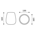 Nimco Náhradní WC nádobka – Obrázok 2