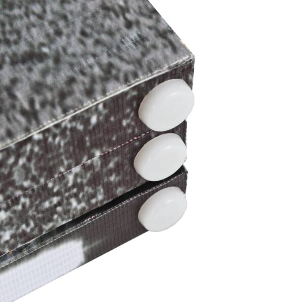 vidaXL Skladací paraván, 200x170 cm, potlač Londýna, čierno-biely – Obrázok 4