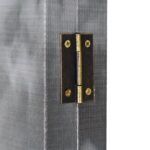 vidaXL Skladací paraván, 200x170 cm, potlač Londýna, čierno-biely – Obrázok 5