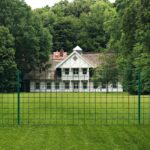 vidaXL Euro plot, oceľ 20x1,5 m, zelený – Obrázok 3
