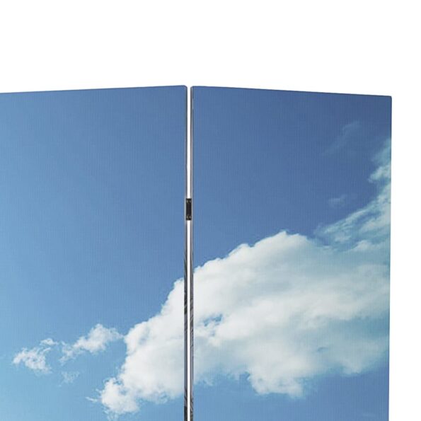 vidaXL Skladací paraván 120x170 cm potlač pláže – Obrázok 4