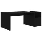 vidaXL Konferenčný stolík čierny 90x45x35 cm kompozitné drevo – Obrázok 2
