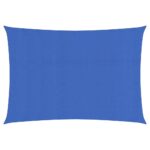 vidaXL Tieniaca plachta 160 g/m² modrá 2,5x4 m HDPE