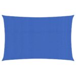 vidaXL Tieniaca plachta 160 g/m² obdĺžniková modrá 3x6 m HDPE