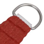 vidaXL Tieniaca plachta 160 g/m² červená 3x5 m HDPE – Obrázok 4