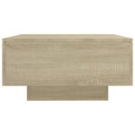 vidaXL Konferenčný stolík farba dub sonoma 90x60x31cm kompozitné drevo – Obrázok 5