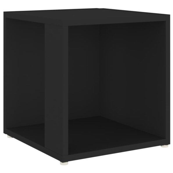 VXL8720286649657_a_en_hd_1.jpg vidaXL Príručný stolík čierny 33x33x34,5 cm drevotrieska – Obrázok 2