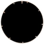 vidaXL Záhradné zrkadlo pieskové 40x3 cm okrúhle exteriérové železo – Obrázok 4