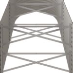 vidaXL Vyvýšený záhradný záhon práškovaná oceľ 224x80x68 hnedý – Obrázok 5