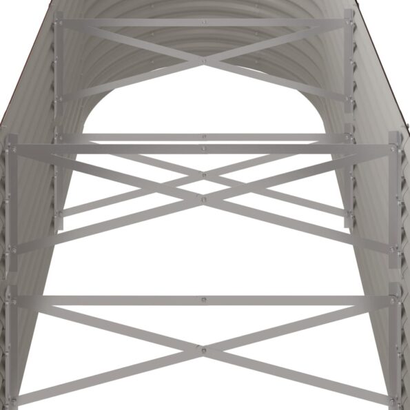 VXL8720286856581_g_en_hd_3.jpg vidaXL Vyvýšený záhradný záhon práškovaná oceľ 224x80x68 hnedý – Obrázok 5