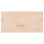 vidaXL Kúpeľňová doska 80x40x2,5 cm neošetrený masív – Obrázok 2