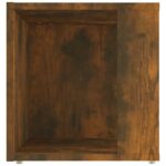 vidaXL Bočný stolík dymový dub 33x33x34,5 cm spracované drevo – Obrázok 6