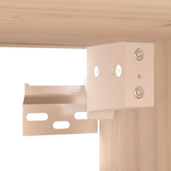 vidaXL Nástenná skrinka 60x30x30 cm masívna borovica – Obrázok 9