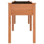 vidaXL Kvetináč s vložkou hnedý 203x53x76 cm jedľový masív – Obrázok 5