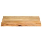 vidaXL Stolová doska 90x60x2,5 cm živý okraj masívne mango – Obrázok 3