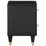 vidaXL Nočné stolíky 2 ks 40x33x46 cm masívne mangovníkové drevo – Obrázok 5