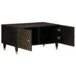 vidaXL Konferenčný stolík 80x50x40 cm, mangový masív – Obrázok 2